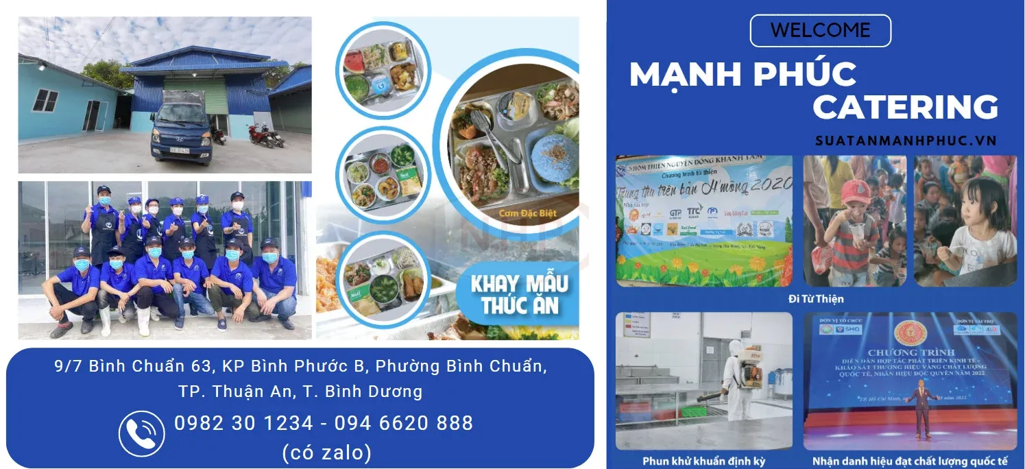 Công ty Suất ăn công nghiệp Mạnh Phúc Hành trình chinh phục vị giác và trái tim người tiêu dùng