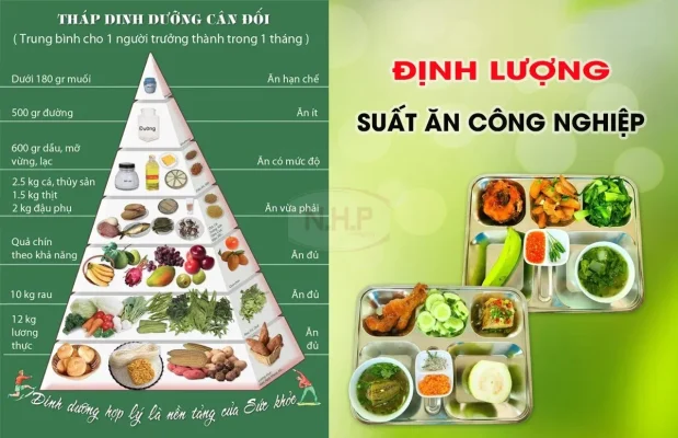 Định lượng suất ăn công nghiệp